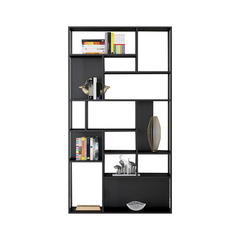 Libreria moderna in metallo etagere libreria scaffale aperta con ripiani-70,8 "h x 11,8" w