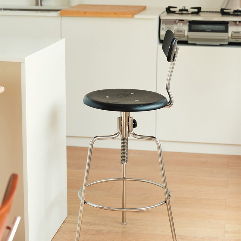 Moderne roteerbare barkruk lage rugtellerbark ontlasting voor thuis