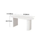 Modern Standard Sintered Stone Dining Table White Dining Table with Double Pedestal Base Clearhalo ' dining_table' 'Dining Tables & Seating' 'Dining Tables' 'furn' 'furn_dining_table' 'Furniture' 'furniture_dining_table' 'Kitchen & Dining Furniture' 'kitchen&dining_furn' 'kitchen' 'kitchen_dining_table' 1200x1200_d227e649-03e3-424e-bebd-deb567ef56bc