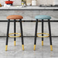 Scandinavian Home Backless Stool Matte Finish Upholstered Bar Stools Clearhalo 'Bar Furniture' 'Bar Stools' 'bar_stools' 'furn' 'furn_bar_stools' 'Furniture' 'furniture_bar_stools' 'Kitchen & Dining Furniture' 1200x1200_d22e44a4-cdd8-41cb-8517-d2e87aca8f36
