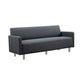 Modernistische Standardsofa -Kissen Quadratarm 2 Sitzer Wohnzimmer Sofa