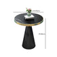 Black Dining Set for Home 1/3/4 Pieces Modern Round Table Set Clearhalo 'Dining Room Sets' 'Dining Tables & Seating' 'dining_room_set' 'furn' 'furn_dining_room_set' 'Furniture' 'Kitchen & Dining Furniture' 1200x1200_d2303075-05c2-4a79-a415-0b84126e8bda