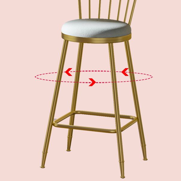 Set tavolo da bar in stile moderno Tavolo da bar rotondo in pietra da 1/3 pezzi con sgabelli imbottiti