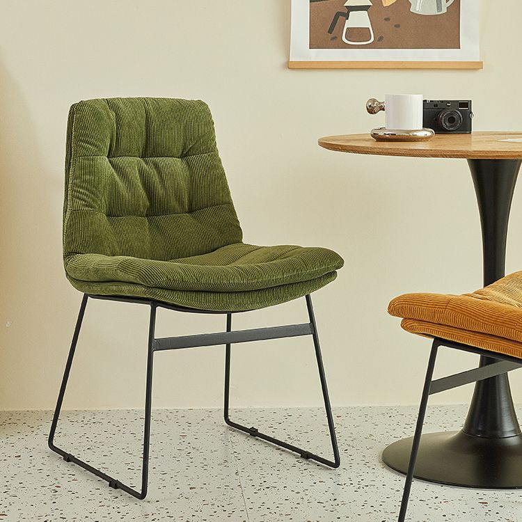 Contemporary Dining and Accent Chairs Matte Finish Parsons Side Chair Clearhalo ' kitchen&dining_furn' 'Dining Chairs' 'Dining Tables & Seating' 'dining_chair' 'Furniture' 'furniture_dining_chair' 'Kitchen & Dining Furniture' 'kitchen' 1200x1200_d233fd79-ca34-44e1-912e-fdf64e49552f