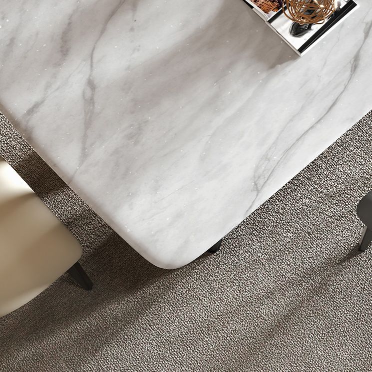 Rectangle Dining Room Table Pedestal Dinner Room Kitchen Table Clearhalo 'Dining Tables & Seating' 'Dining Tables' 'dining_table' 'furn' 'furn_dining_table' 'Furniture' 'Kitchen & Dining Furniture' 1200x1200_d234c854-4e3a-4562-90ca-cd18c4cca9b8