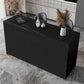 Sintered Stone Bistro Bar Table Rectangle Wooden Base Bar Table for Home Clearhalo 'Bar Furniture' 'Bar Tables' 'bar_tables' 'furn' 'furn_bar_tables' 'Furniture' 'Kitchen & Dining Furniture' 1200x1200_d23549ca-ea6e-45c6-b252-3400108e1f0b