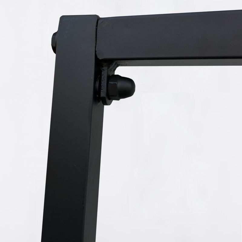 Hall per albero di metallo contemporaneo Hang Bid Lever Hall in nero