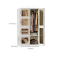 Modern Folding Plastic Wardrobe Freestanding Wardrobe with Shelves Clearhalo 'Armoires & Wardrobes' 'armoires_wardrobes' 'Bedroom Furniture' 'furn' 'furn_armoires_wardrobes' 'Furniture' 1200x1200_d2375507-45b8-4a4e-8c13-4c668ce470bf