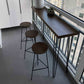 Industrial Solid Wood Pub Table with Rectangle Table Top Legs Table - 41.3" H Clearhalo 'Bar Furniture' 'Bar Tables' 'bar_tables' 'furn' 'furn_bar_tables' 'Furniture' 'furniture_bar_tables' 'Kitchen & Dining Furniture' 1200x1200_d23874ef-72ef-4517-b2b1-9f364fb56c73