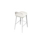 Contemporary Acrylic Bar Stools Low Back Living Room Counter Chair