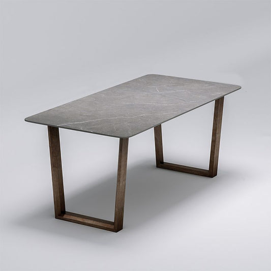 Modern 1/4/5/7 Pieces Dining Furniture Stone Rectangle Dining Chairs Set in Gray Clearhalo 'Dining Room Sets' 'Dining Tables & Seating' 'dining_room_set' 'furn' 'furn_dining_room_set' 'Furniture' 'Kitchen & Dining Furniture' 1200x1200_d23b4d05-fc96-416c-9742-15953ac87a41