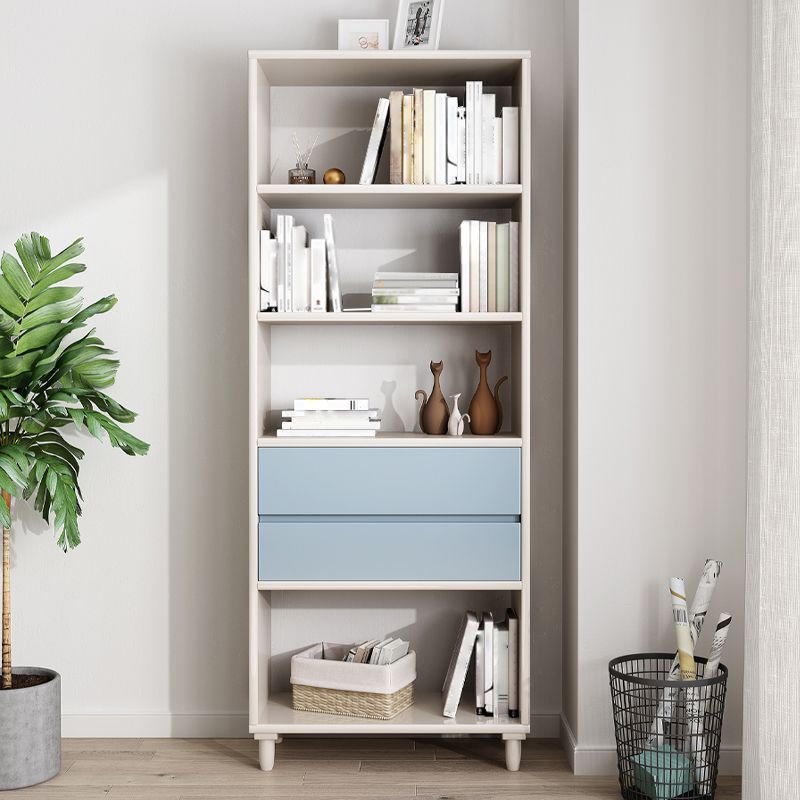 Estantería estándar estantería de madera, 23.62 "L x 11.81" W x 66.93 "H