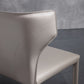 Leather Dining Chair Contemporary Design Wingback Side Chair
