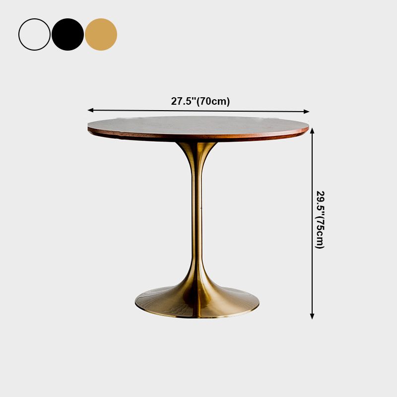 Modern Style Dining Table Round Wood Dining Table with Tulip Base for Home Use Clearhalo ' dining_table' 'Dining Tables & Seating' 'Dining Tables' 'furn' 'furn_dining_table' 'Furniture' 'furniture_dining_table' 'Kitchen & Dining Furniture' 'kitchen&dining_furn' 'kitchen' 'kitchen_dining_table' 1200x1200_d244f534-208d-4517-be30-e172b85c7d31