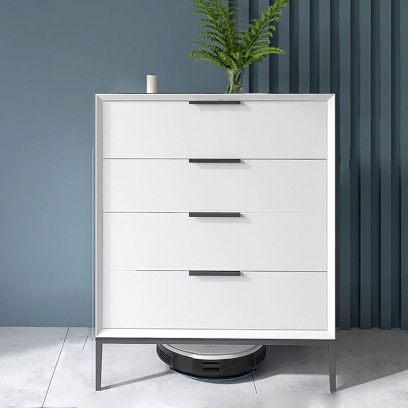 Eigentijdse borst verticale bachelor's borst met metalen voeten