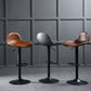 Adjustable Height Iron Leather Counter Stools Black Swivel Scandinavian Bar Stools Clearhalo 'Bar Furniture' 'Bar Stools' 'bar_stools' 'furn' 'furn_bar_stools' 'furniture_bar_stools' 'Kitchen & Dining Furniture' 'kitchen&dining_furn' 'kitchen' 'kitchen_furn' Furniture' 1200x1200_d246e70c-726f-441a-a2a3-fd030fcbb3c6