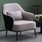 Modern Armchair Solid Color Pillow Back Basic Four Legs Chair Clearhalo 'Accent Chairs' 'accent_chairs' 'Chairs & Seating' 'furn' 'furn_accent_chairs' 'Furniture' 'Living Room Furniture' 1200x1200_d248a451-0f5c-4f64-84b9-9b50cac2e874