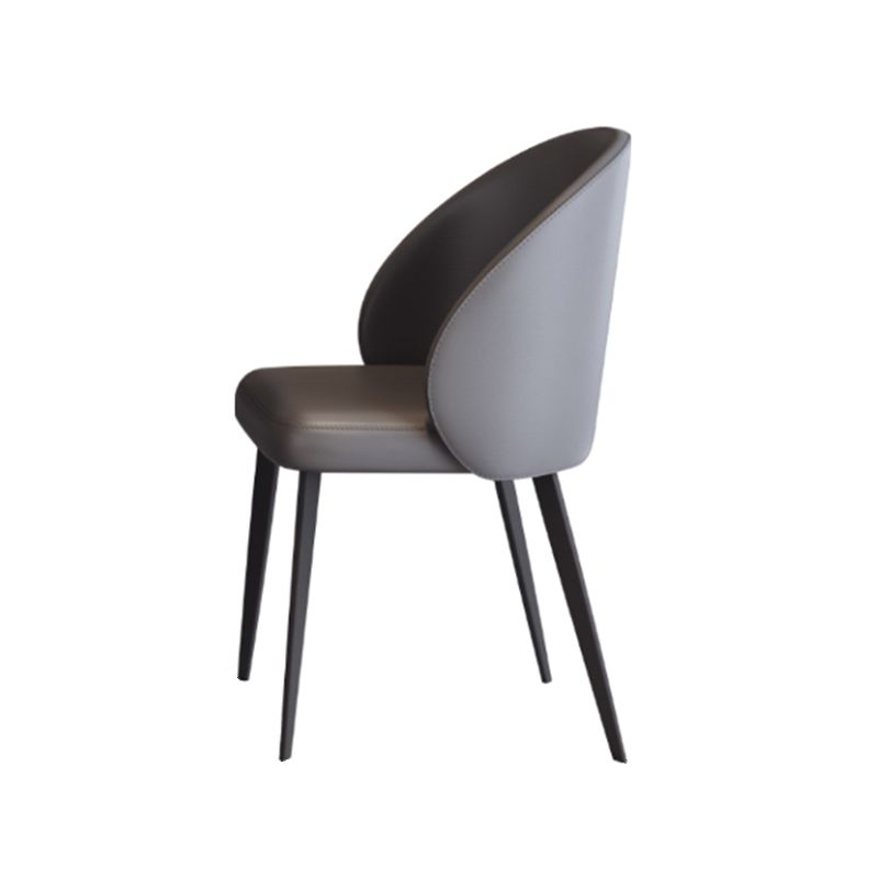 Modern Grey Steel Dinette Set 1/4/5/7 Pieces Round Sintered Stone Top Dining Table Set Clearhalo 'Dining Room Sets' 'Dining Tables & Seating' 'dining_room_set' 'furn' 'furn_dining_room_set' 'Furniture' 'furniture_dining_room_set' 'Kitchen & Dining Furniture' 1200x1200_d24b4050-0ad4-4dea-bde1-3a537be017fe