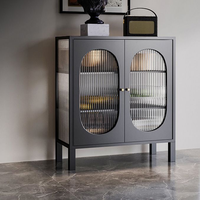 35.43 "H Sideboard zeitgenössischer Stil Speiseserver mit 2 Türen für das Wohnzimmer in der Küche