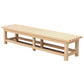15.7" Wide Modern Entryway and Bedroom Bench Solid Wood Pine Bench Clearhalo 'Benches' 'Chairs & Seating' 'furn' 'furn_benches' 'Furniture' 'Living Room Furniture' 1200x1200_d24cdf4d-22d0-4a7a-8594-cc1fe8c9a4d5