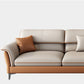 Contemporary Pillow Top Arm Sectional Sofa 34.65"H Cushion Back Sofa Clearhalo 'furn' 'furn_sectionals' 'Furniture' 'furniture_sectionals' 'Living Room Furniture' 'Sectionals' 1200x1200_d24e26d5-c22a-4d32-bc2b-3e1b6549e1b0