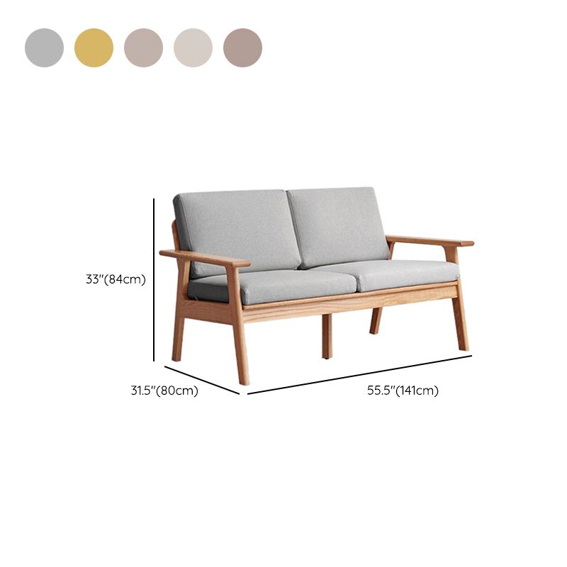 Madera sólida FUMA DE COLOR SIDA SIN RESISTENCIA SOFA SOFA DE SALA PARA SALA
