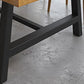 Rectangle Trestle Dining Table Modern Wood Table for Milk Tea Shop Clearhalo 'Dining Tables & Seating' 'Dining Tables' 'dining_table' 'furn' 'furn_dining_table' 'Furniture' 'Kitchen & Dining Furniture' 1200x1200_d25276d0-4cd5-451f-8084-e40ea0e51fac