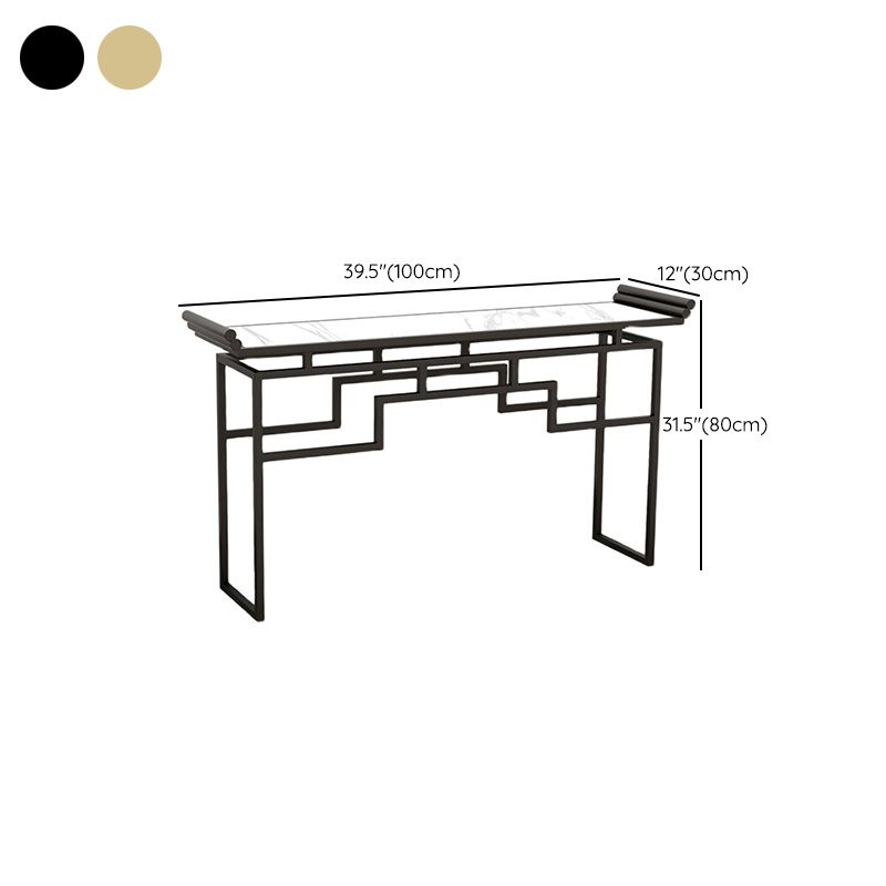 Tabella della console contemporanea da 11 "tavolo da divano rettangolo di console contemporanea