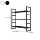3/4/5-Shelf Iron Etagere Bookshelf Black and White Vertical Bookcase for Living Room Clearhalo 'Bookcases' 'furn' 'furn_bookcases' 'Furniture' 'furniture_bookcases' 'Office Furniture' 1200x1200_d254c8e2-7bb6-4580-ae38-8647669e5e9a