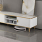 Contemporary TV Media Stand Wooden Media Console with Drawer