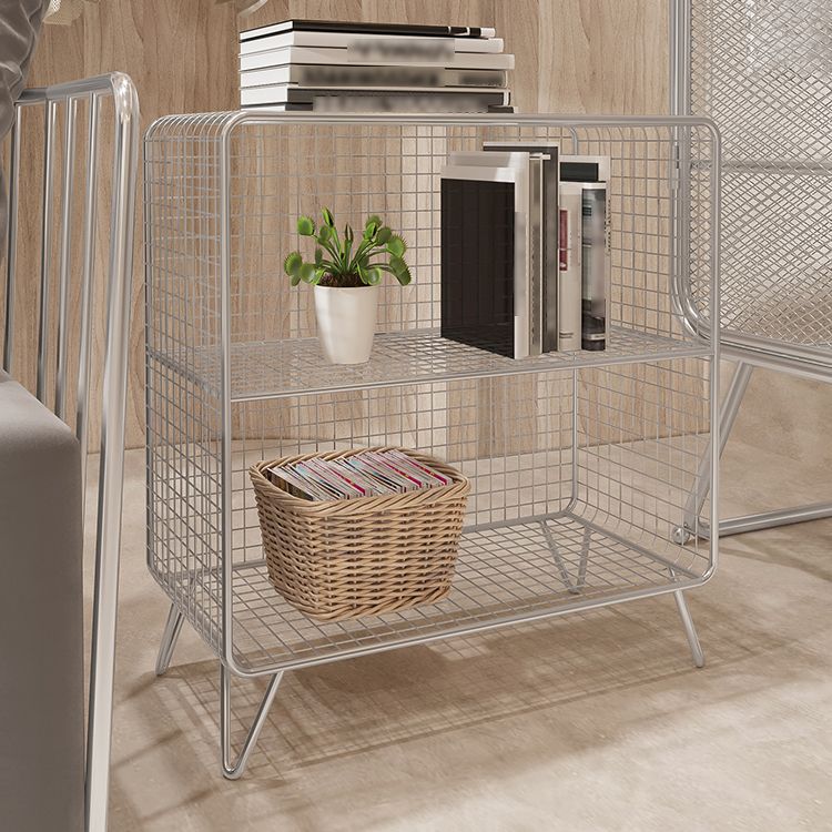 Glam Style Metal Bookshelf Standard Closed Back Shelf Bookcase for Home Clearhalo 'Bookcases' 'furn' 'furn_bookcases' 'Furniture' 'furniture_bookcases' 'Office Furniture' 1200x1200_d259be29-b2bb-412c-b092-6210871b6b8a