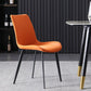 Minimalist Style Faux Leather Dining Chairs Solid Back Armless Side Chairs (Set of 2) Clearhalo ' kitchen&dining_furn' 'Dining Chairs' 'Dining Tables & Seating' 'dining_chair' 'furn' 'furn_dining_chair' 'Furniture' 'furniture_dining_chair' 'Kitchen & Dining Furniture' 'kitchen' 1200x1200_d259f488-3560-4dd8-bc8b-2f2b9dab0ef7