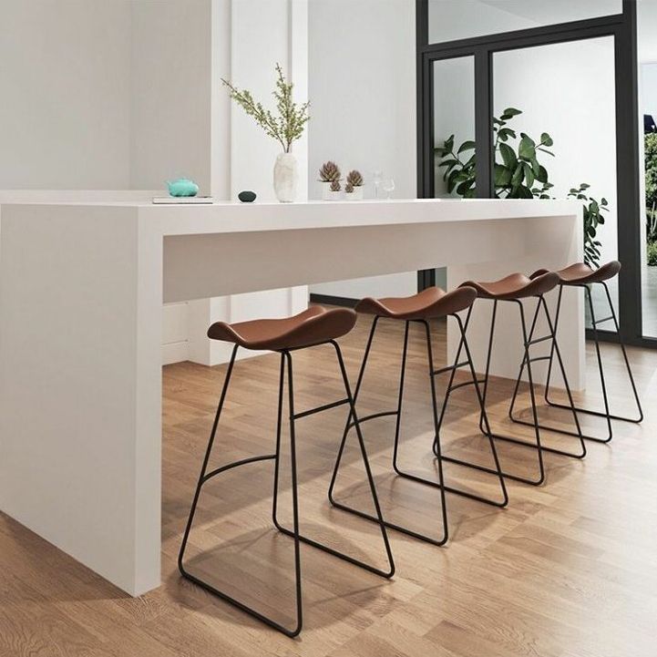 Rectangle Bistro Accent Dining Table White Pub Height Dining Table Clearhalo 'Bar Furniture' 'Bar Tables' 'bar_tables' 'furn' 'furn_bar_tables' 'Furniture' 'Kitchen & Dining Furniture' 1200x1200_d25cb0e5-f94b-4706-abcb-feff5fc213cf