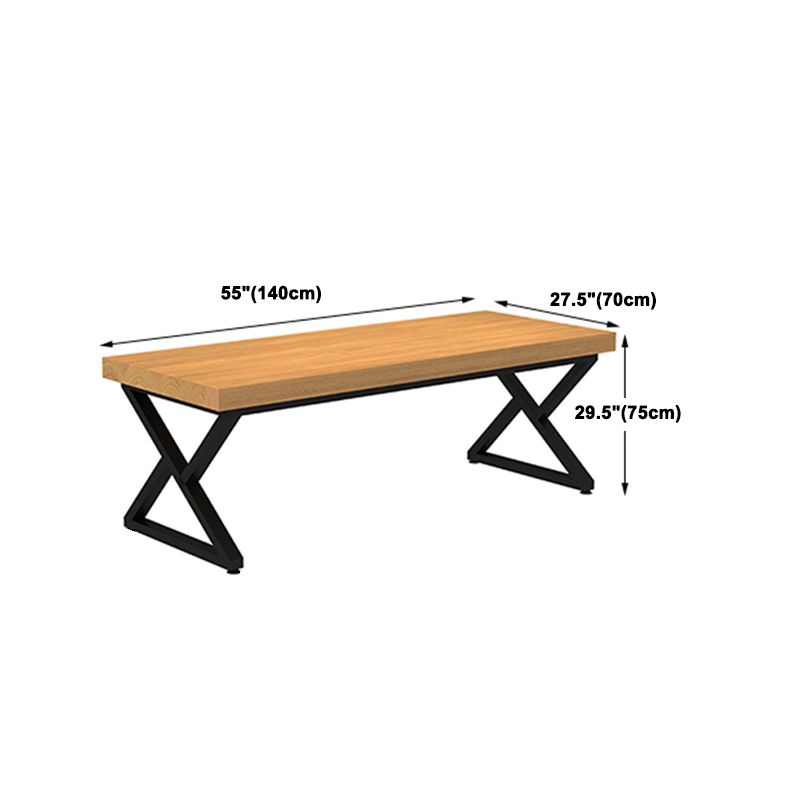 Juego industrial de comedor 1/2/7 piezas de comedor de madera sólida