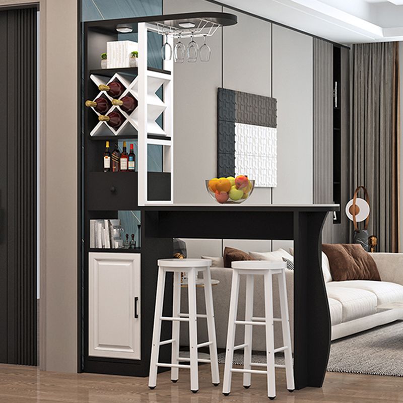 Moderne en eigentijdse speciale houten barhoogtetafel voor de woonkamer