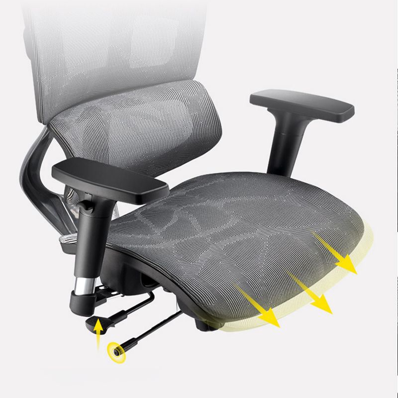 Removable Arms Chair Modern Adjustable Seat Height Swivel Chair with Wheels Clearhalo 'furn' 'furn_office_chair' 'Furniture' 'Office Chairs' 'Office Furniture' 'office_chair' 1200x1200_d260cb82-237c-4ac9-bb2f-d9ff0a463264