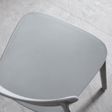 Stackable Armless Dining Chairs Plastic Open Back Dining Side Chair (Set of 4) Clearhalo ' kitchen&dining_furn' 'Dining Chairs' 'Dining Tables & Seating' 'dining_chair' 'furn' 'furn_dining_chair' 'Furniture' 'furniture_dining_chair' 'Kitchen & Dining Furniture' 'kitchen' 1200x1200_d26689f5-bef9-406c-bb38-dd27cea6f6b7