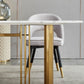 Modern Marble Top Dining Table Set Rectangle 1/4/5/7 Pieces Dining Table with Chairs Clearhalo 'Dining Room Sets' 'Dining Tables & Seating' 'dining_room_set' 'furn' 'furn_dining_room_set' 'Furniture' 'furniture_dining_room_set' 'Kitchen & Dining Furniture' 1200x1200_d2679dce-a63a-444b-b30a-17ff8db70765