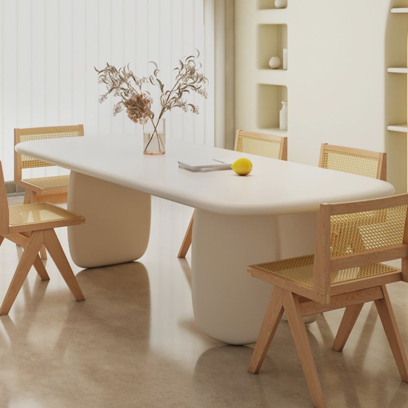 Bureau d'écriture en bois contemporain de bureau rectangulaire de bureau