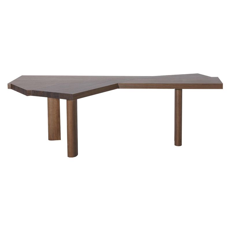 Modern Black and Bround in Wood Counter Table Specialty Dining Table for Kitchen Clearhalo 'Dining Tables & Seating' 'Dining Tables' 'dining_table' 'furn' 'furn_dining_table' 'Furniture' 'Kitchen & Dining Furniture' 1200x1200_d26b49d5-14cd-420d-9056-f342e52b718d