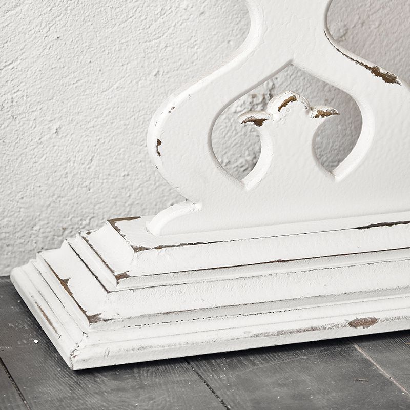 Tavolo da accento in legno di campagna francese tavolo di divano console rettangolare per sala