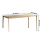Rectangle 4-foot Home Furniture Solid Wood Dining Table for Dining Room Clearhalo ' dining_table' 'Dining Tables & Seating' 'Dining Tables' 'furn' 'furn_dining_table' 'Furniture' 'furniture_dining_table' 'Kitchen & Dining Furniture' 'kitchen&dining_furn' 'kitchen' 'kitchen_dining_table' 1200x1200_d2722f70-8a0b-4522-931e-a0d092653a81