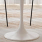 Round Tulip Base Modern Dining Table White Tone Fixed Table for Dining Room Clearhalo ' dining_table' 'Dining Tables & Seating' 'Dining Tables' 'furn' 'furn_dining_table' 'Furniture' 'furniture_dining_table' 'Kitchen & Dining Furniture' 'kitchen&dining_furn' 'kitchen' 'kitchen_dining_table' 1200x1200_d2742dab-037d-4c1d-bbea-60d5f19a4d76