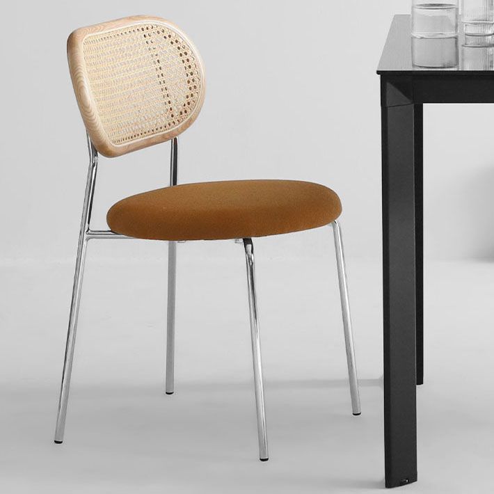 Modern Style Metal Chair Dining Armless Open Back Chairs for Kitchen Clearhalo 'Dining Chairs' 'Dining Tables & Seating' 'dining_chair' 'furn' 'furn_dining_chair' 'Furniture' 'furniture_dining_chair' 'Kitchen & Dining Furniture' 1200x1200_d275412a-fcc2-4961-901d-7d5f229984cc