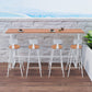 Outdoor 42-inch Height Bar Table Industrial Style Wood Bar Table Clearhalo 'Bar Furniture' 'Bar Tables' 'bar_tables' 'furn' 'furn_bar_tables' 'Furniture' 'furniture_bar_tables' 'Kitchen & Dining Furniture' 1200x1200_d2775211-21db-4b33-88d6-fe454603795d