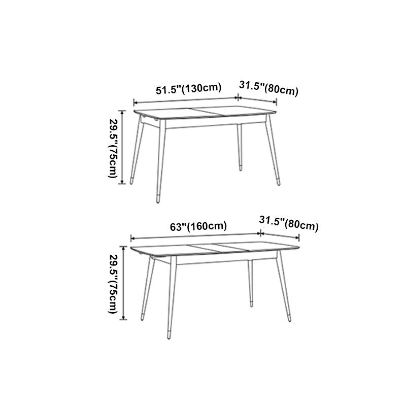 Traditional Luxury Rectangle 4-foot Home Furniture Solid Wood Dining Room Collection Clearhalo ' dining_table' 'Dining Tables & Seating' 'Dining Tables' 'furn' 'furn_dining_table' 'Furniture' 'furniture_dining_table' 'Kitchen & Dining Furniture' 'kitchen&dining_furn' 'kitchen' 'kitchen_dining_table' 1200x1200_d278eba2-6ced-4528-99ea-861a732537b3