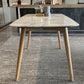 Contemporary Rectangle Dining Table White Sintered Stone Dining Table with 4 Legs Clearhalo ' dining_table' 'Dining Tables & Seating' 'Dining Tables' 'furn' 'furn_dining_table' 'Furniture' 'furniture_dining_table' 'Kitchen & Dining Furniture' 'kitchen&dining_furn' 'kitchen' 'kitchen_dining_table' 1200x1200_d27b82cc-8480-4a2c-8921-a4d5747e365e