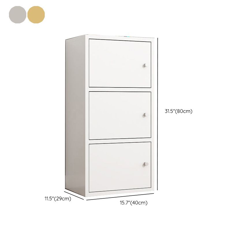 Armoire de rangement en faux bois moderne finition mate Armoire non en bois moderne avec portes à charnière