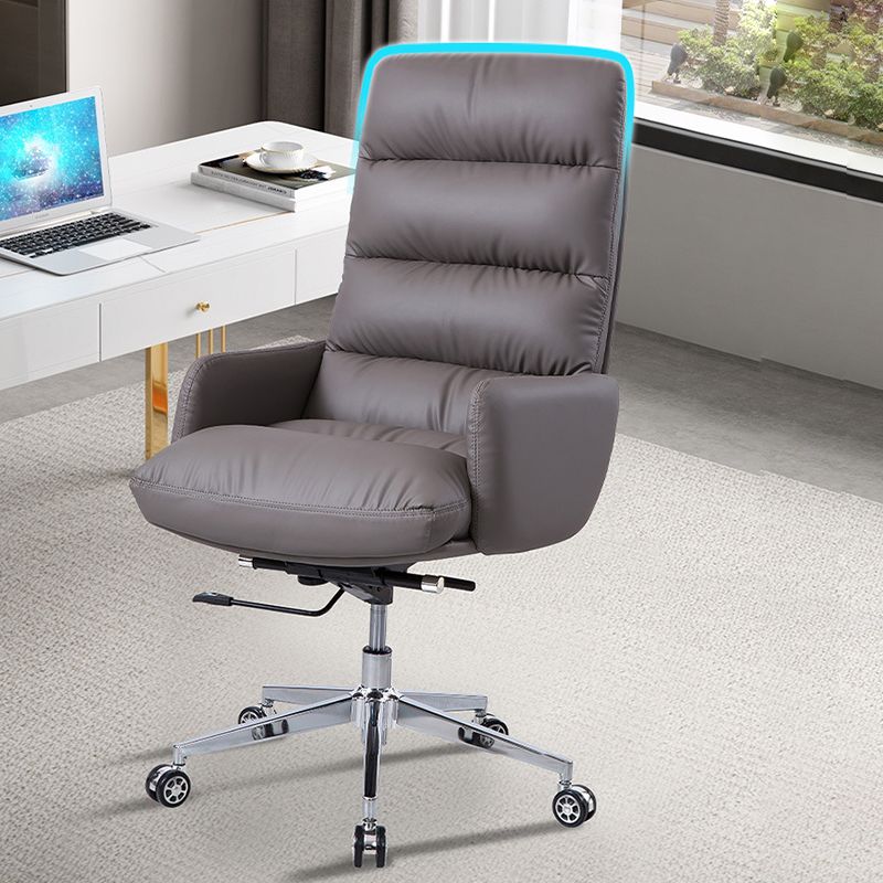 Chaise d'ordinateur ergonomique Executive High Back Fricte avec roues
