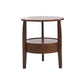 24" L x 24" W Farmhouse Side End Table Wooden Side Table with Shelve and Drawer Clearhalo 'Coffee & Accent Tables' 'End & Side Tables' 'end_side_table' 'end_side_tables' 'furn' 'furn_end_side_tables' 'Furniture' 'furniture_end_side_table' 'Living Room Furniture' 1200x1200_d284239a-2ce4-4834-a6c2-715eb087b36b
